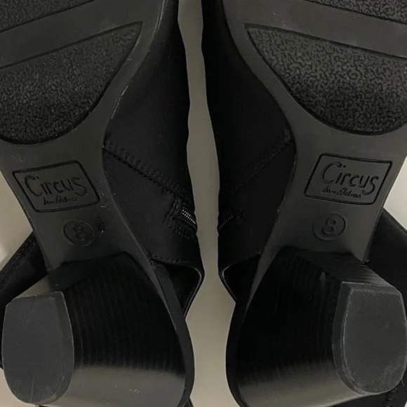 Circus by Sam Edelman Kenya Peep Toe & Heel Boots - Size 8 - Picture 8 of 9